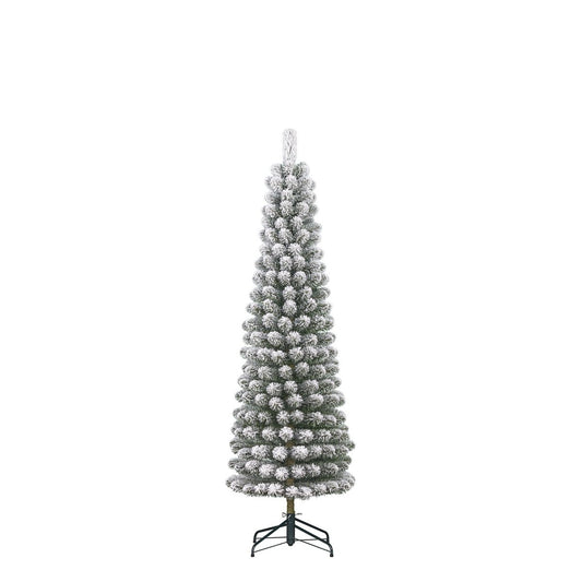 Charlton schmaler künstlicher Weihnachtsbaum - H185 x Ø53 cm - Grün