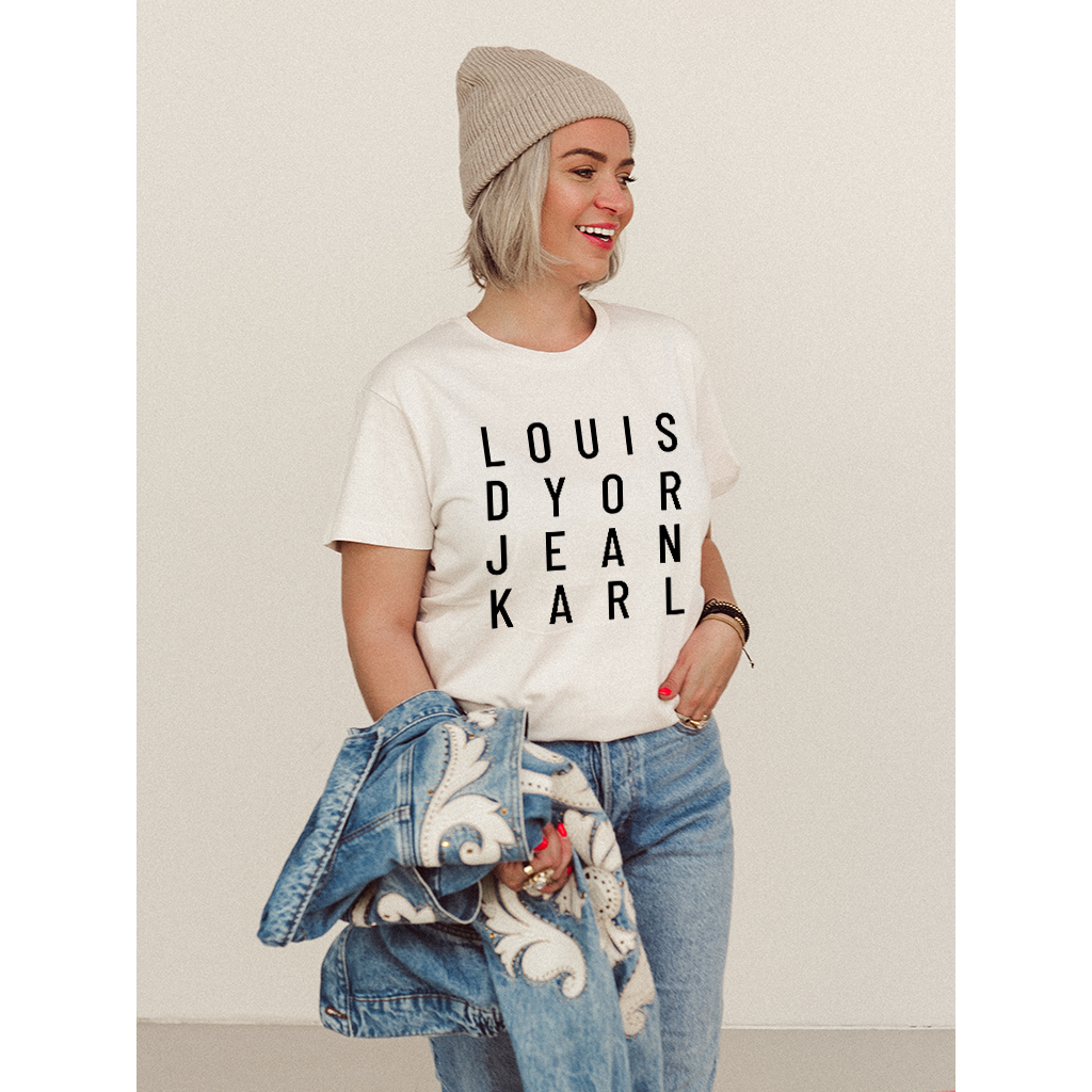 Louis Schwarzes T-Shirt