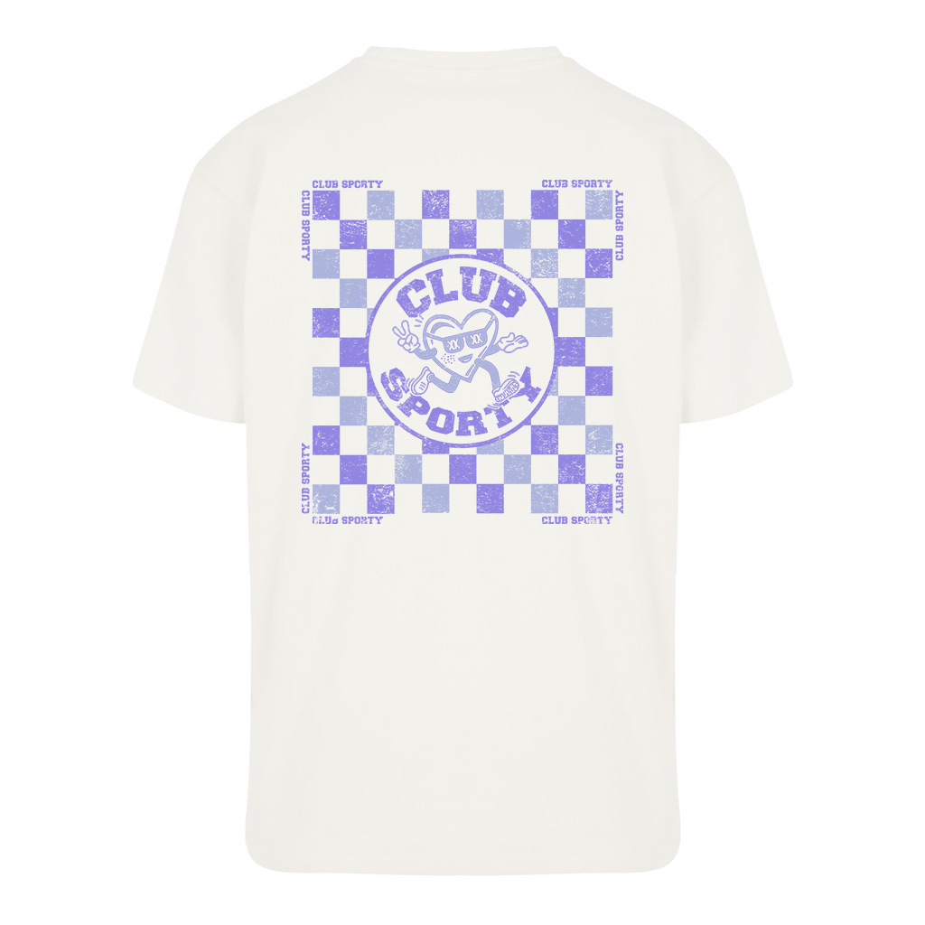 Übergroßes T-Shirt Club Sporty