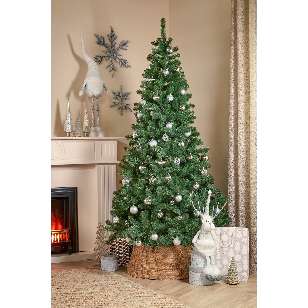 Bedford Künstlicher Weihnachtsbaum – H230 x Ø130 cm – Grün