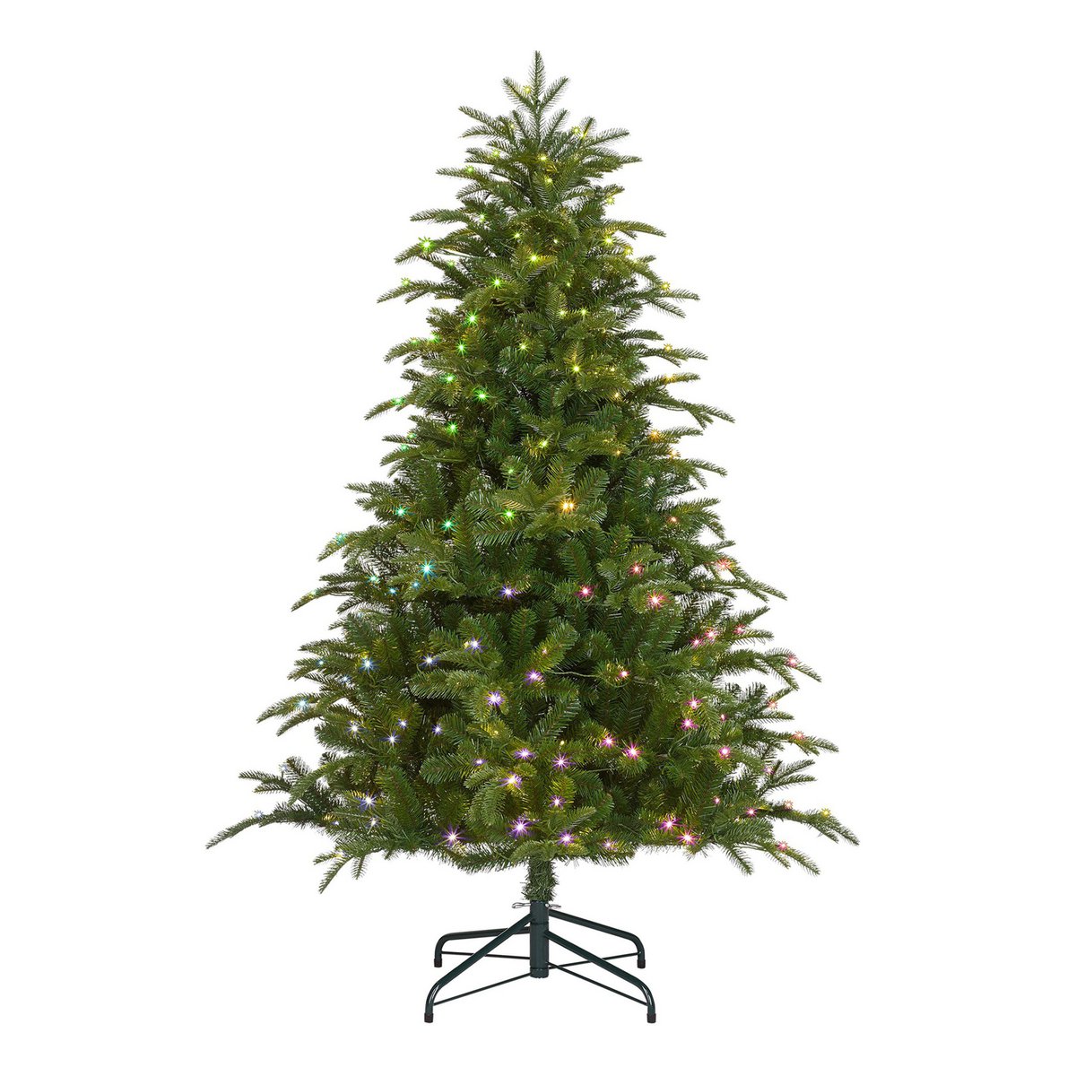 Black Box Trees Intelligente Beleuchtung Nestow Künstlicher Weihnachtsbaum – H155 x Ø107 cm – Grün