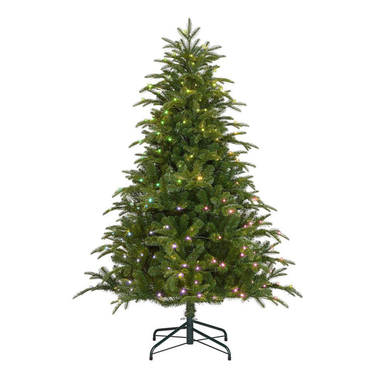 Black Box Trees Intelligente Beleuchtung Nestow Künstlicher Weihnachtsbaum – H155 x Ø107 cm – Grün