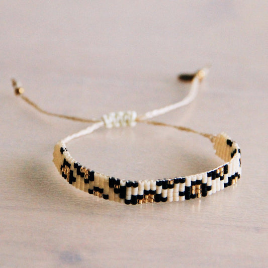 SS104: Webarmband Leopard