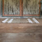 Seegrasteppich 120x60 cm SEWU | Gestreifter Teppich aus Seegras