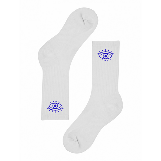 Socks Eye Cobalt