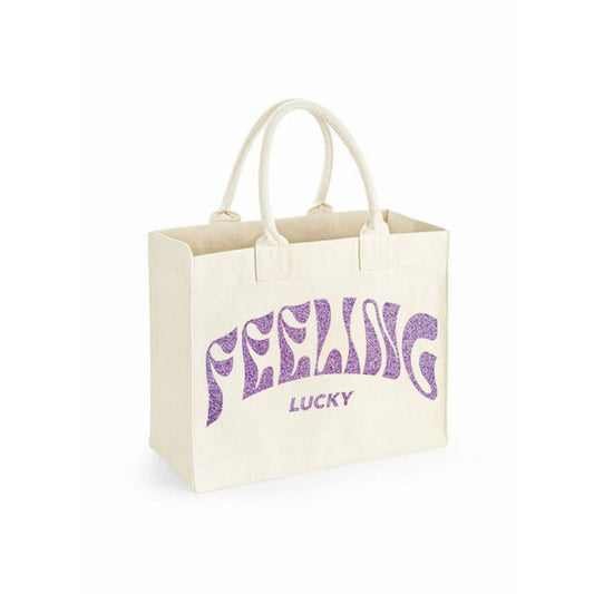 Tasche Natural Feeling Lucky Lilac Glitter