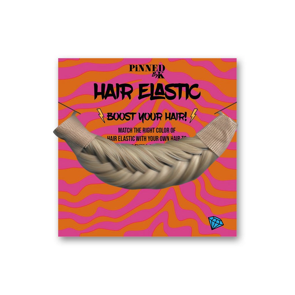 Hair Elastic Weaved - Ash Blonde