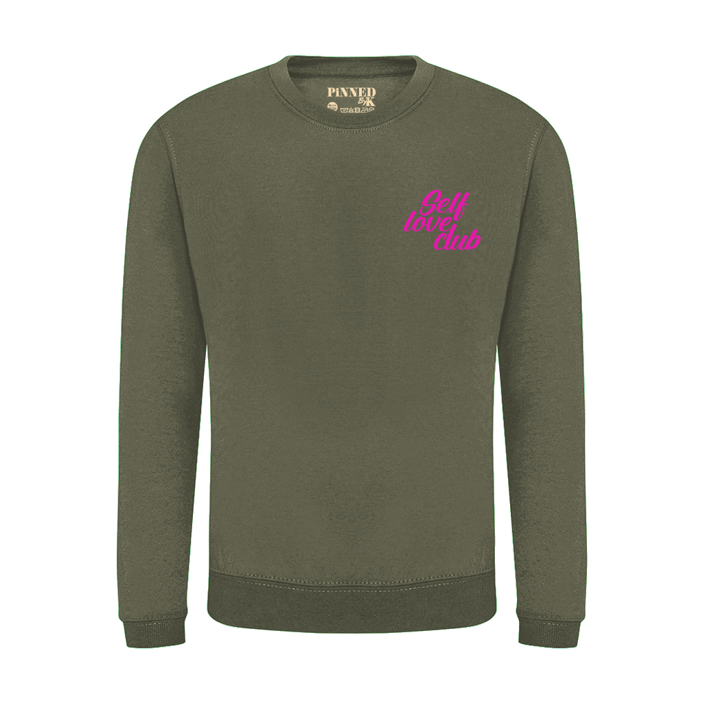 Sweater Lounge Pink Self Love Club Truhe