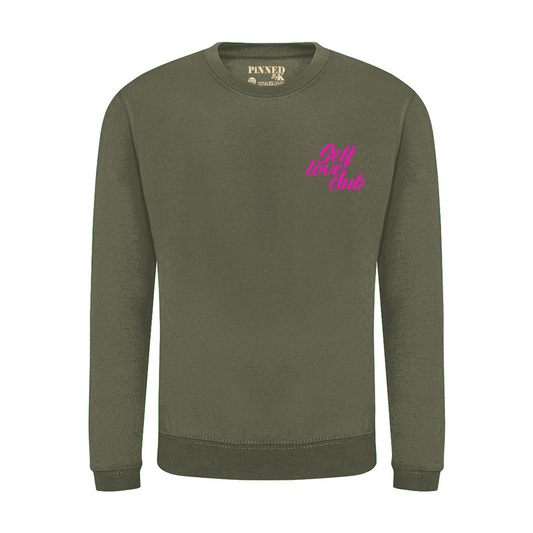 Sweater Lounge Pink Self Love Club Truhe