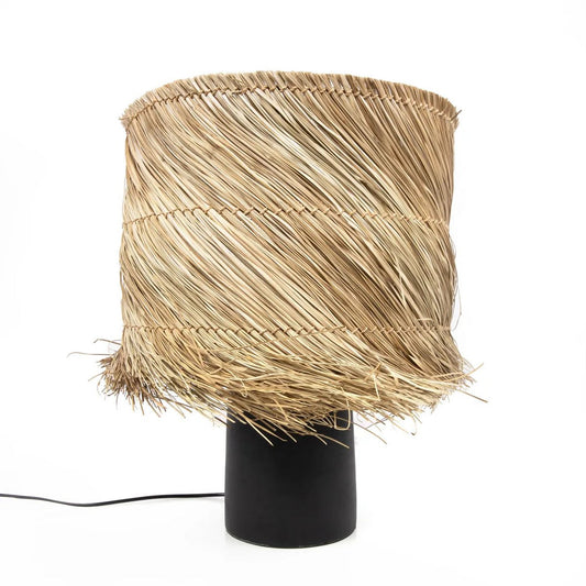 Die Pandan Tischlampe - Black Natural