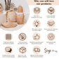Rattan-Lampenschirm – Boho-Hängelampe – Deckenlampe zum Aufhängen – Boho-Deckenleuchte MAHARA (Ø35 cm)