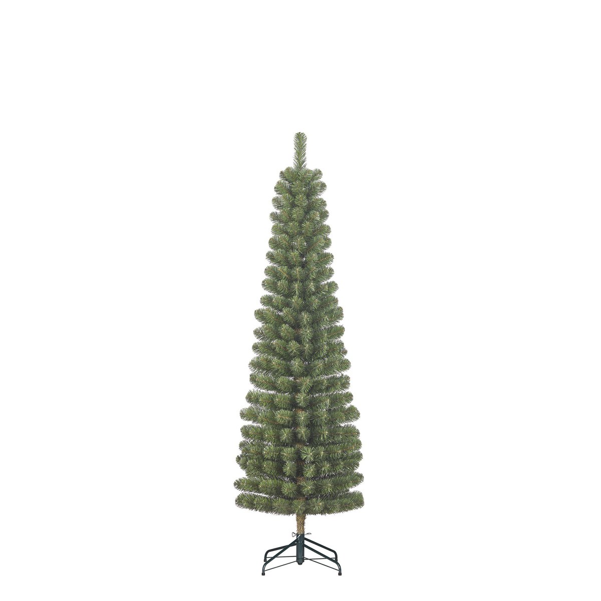 Charlton schmaler künstlicher Weihnachtsbaum - H185 x Ø53 cm - Grün