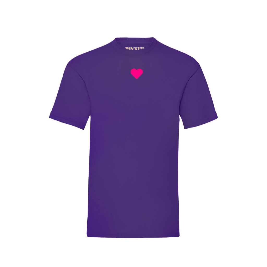 T-Shirt Pink Velvet Heart