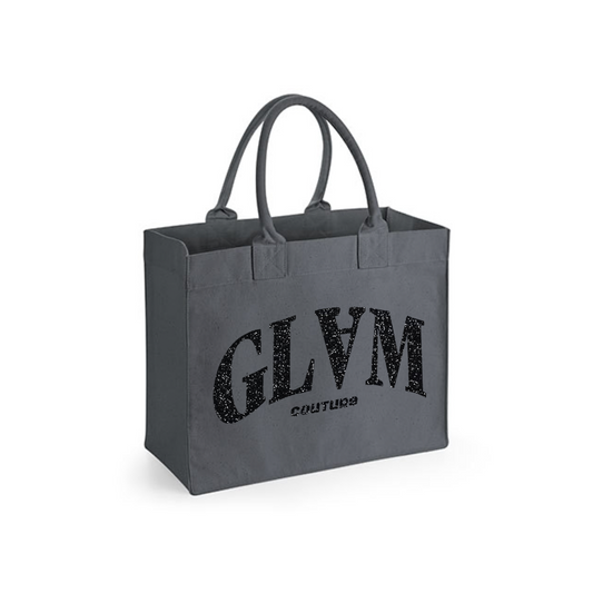 Tasche Square Glam Black Glitter