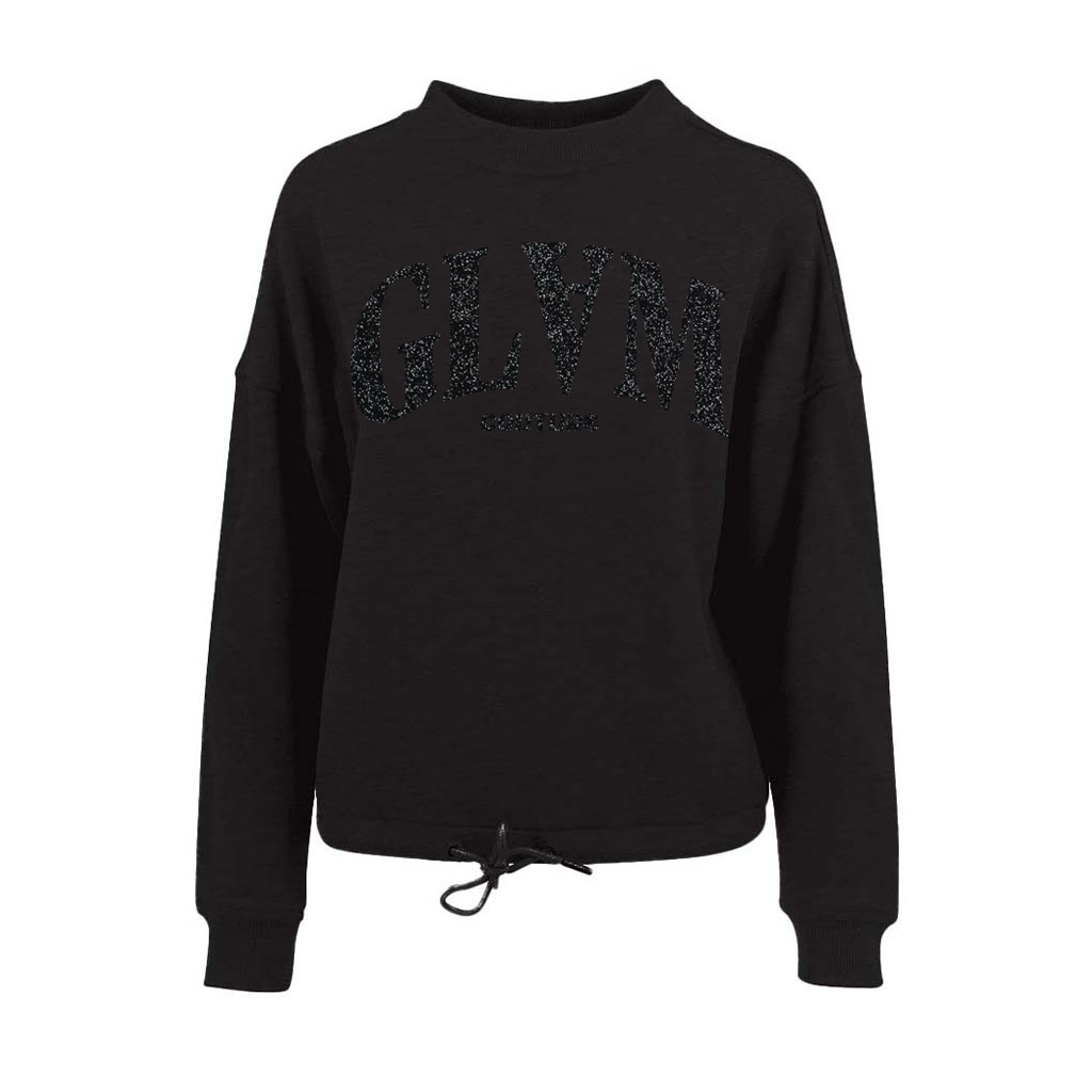 Limitierter Pullover Glam Couture Black Glitter