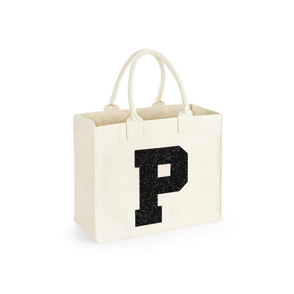 Tasche Quadrat Initiale P