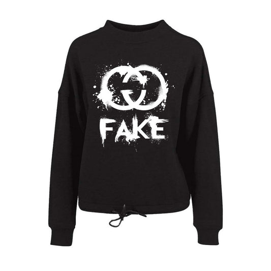 Limitierter Pullover Weiß Fake GCCI