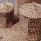 Wäschekorb mit Deckel GARUT aus Wasserhyazinthe (3 Größen)