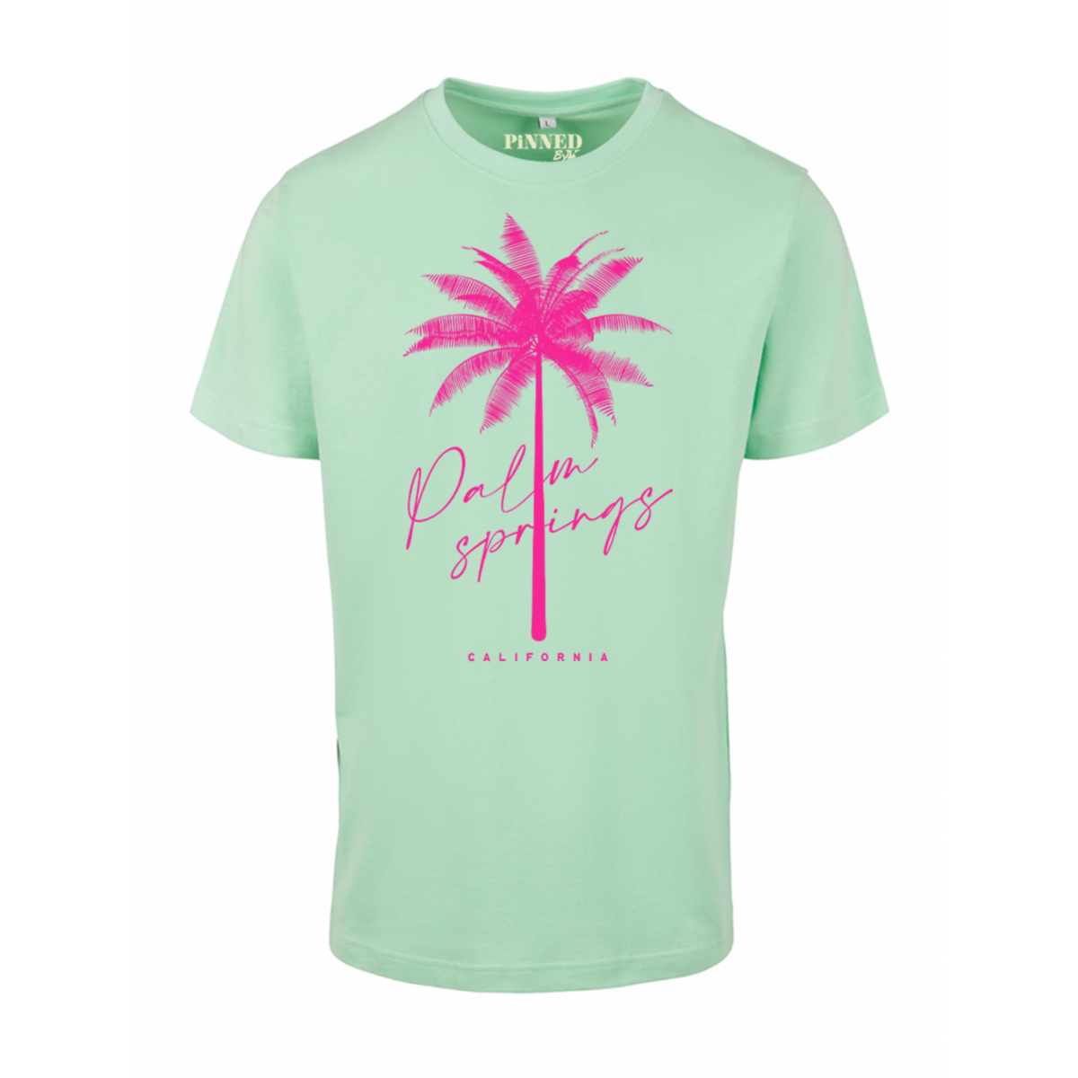 Normales T-Shirt Palm Springs Neon Pink