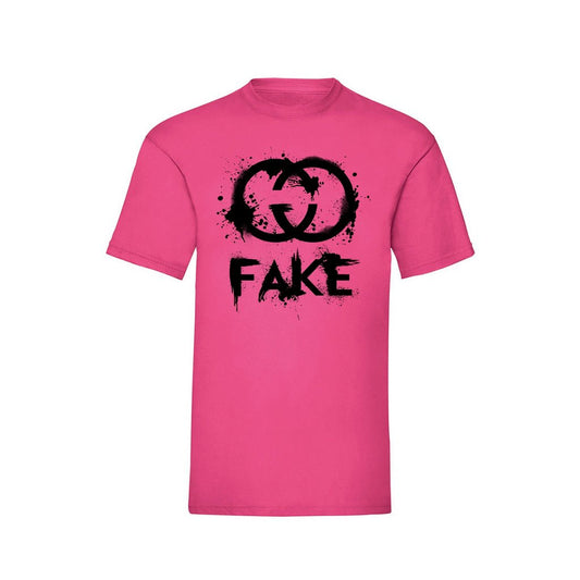 T-Shirt Schwarz Fake GCCI