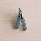Creolen aus Edelstahl mit 3 Smileys – Silber Damen Mode Accessoire Schmuck Edelstahl