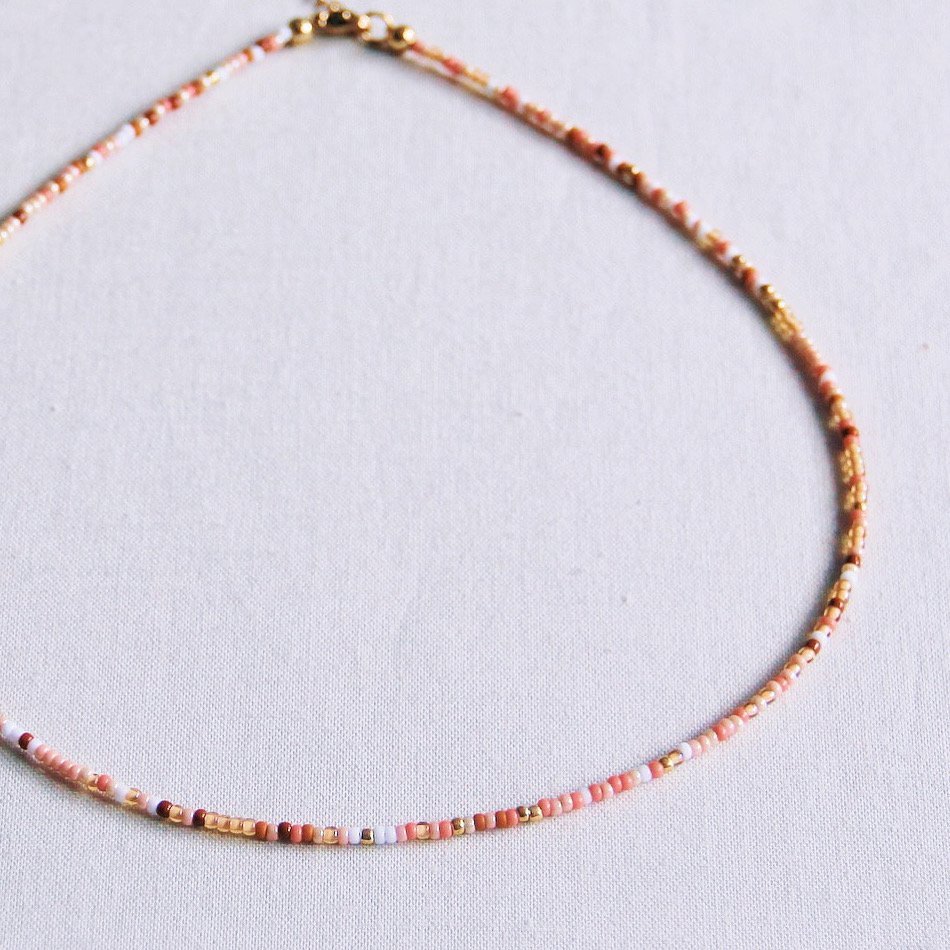 Perlen Halskette Mix Edelstahl und Perlen verlängerbar Damen Mode Accessoire Schmuck