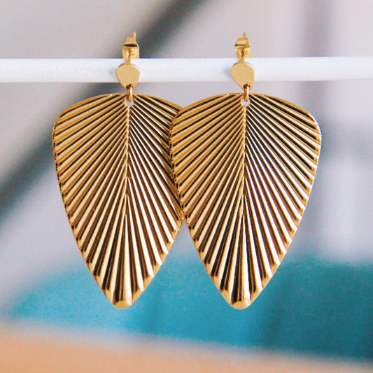 Aussage Ohrring 'Blatt'