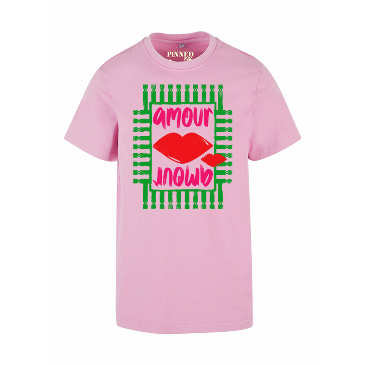 T-Shirt Amour Amour Grün