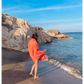 Beach Boys Coral Turkish Towel