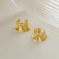 Einzigartige Ohrmanschette – Rockdesign – Gold-Vermeil und Sterlingsilber – einteilig