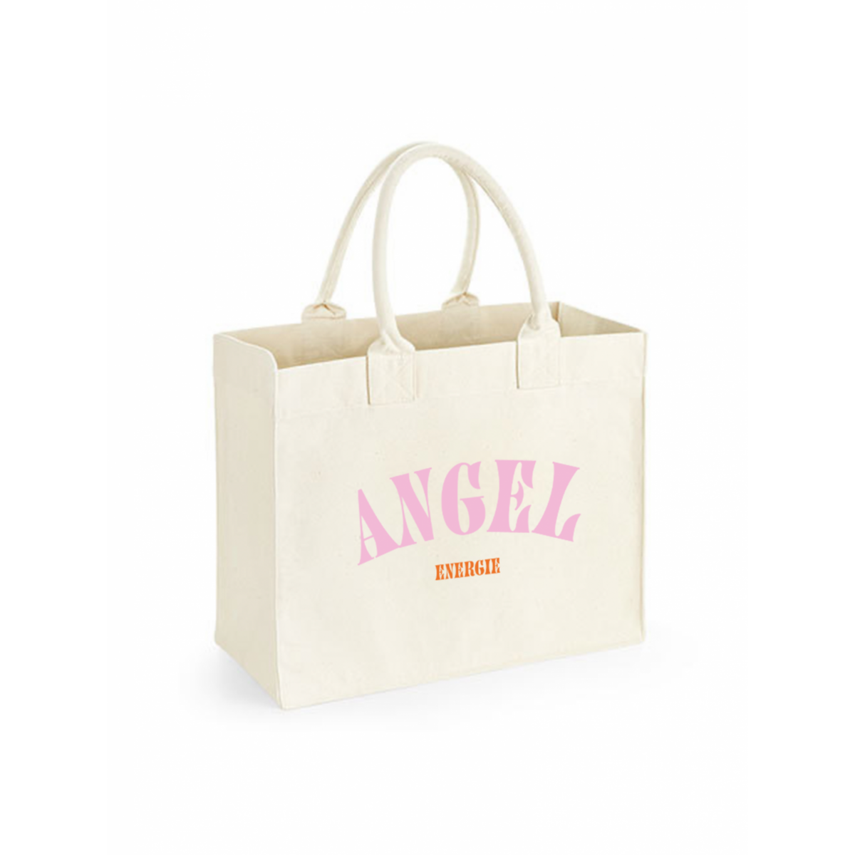 Canvas-Einkaufstasche Angel Pink