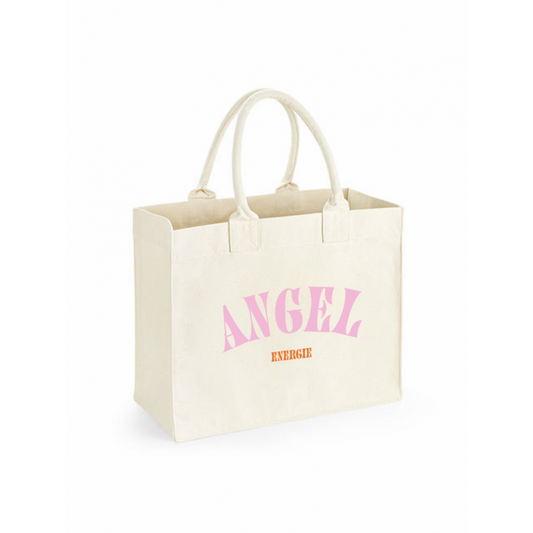 Canvas-Einkaufstasche Angel Pink