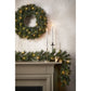 Glendon Weihnachtskranz mit LED-Beleuchtung – Ø60 cm – Grün