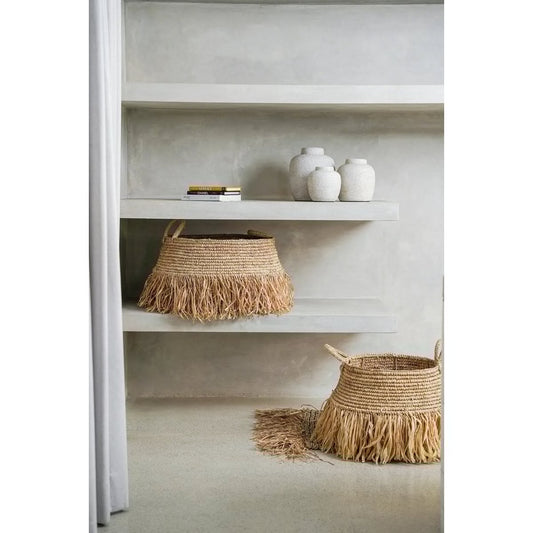 Die Raffia Deluxe Körbe – Natur – M
