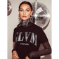 T-Shirt Glam Glitter Silber