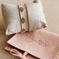 PC114: Flechtarmband nude/cognac/vergoldet