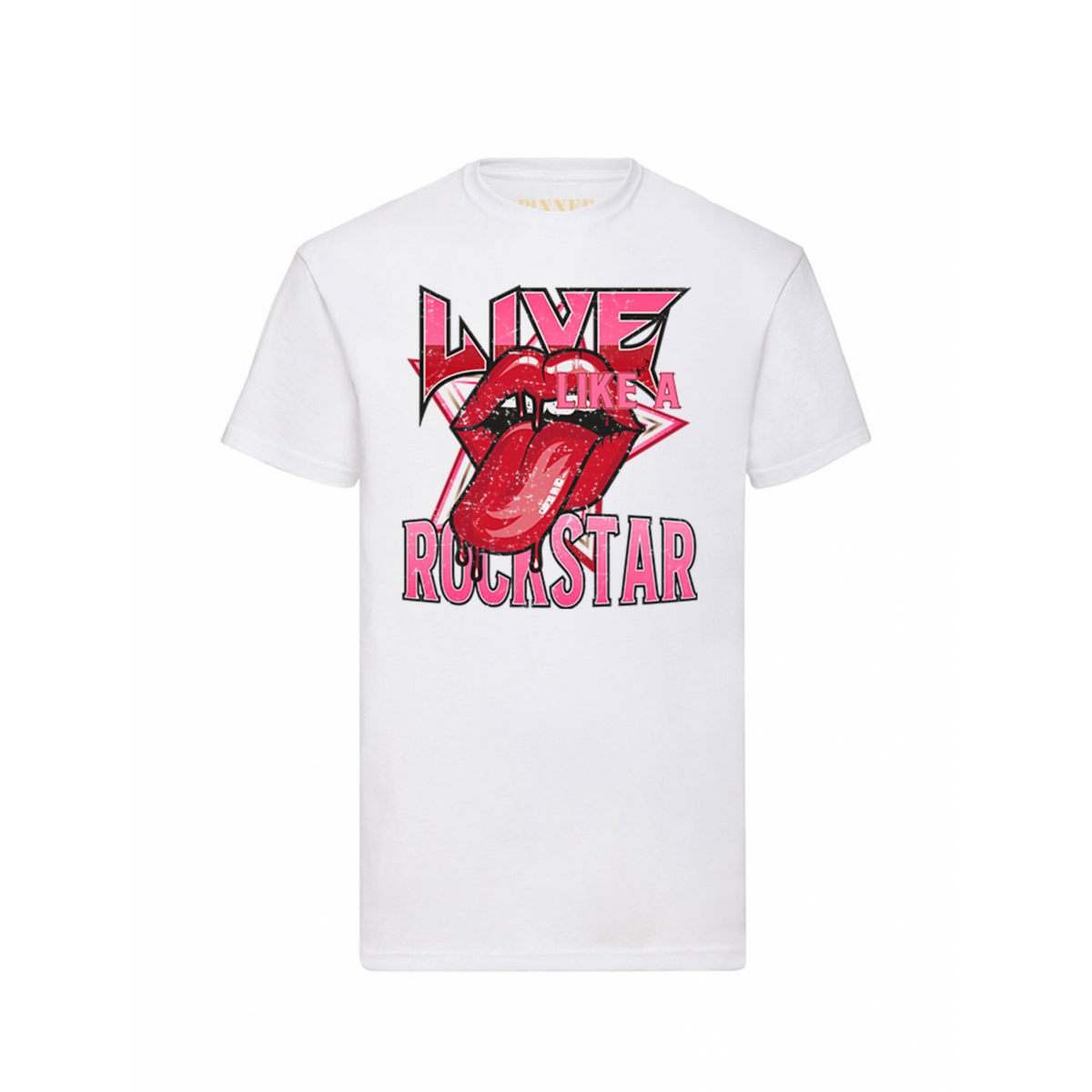 T-Shirt Rockstar Pink