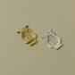 Ägäis - Minimalistische griechische Harfenhalskette - Gold Vermeil und Sterling Silber