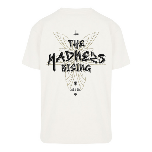 Übergroßes T-Shirt Madness Black Back