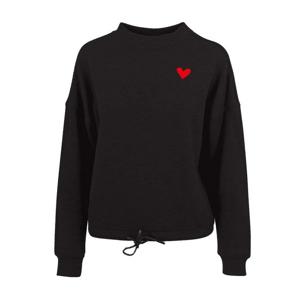 Limitierter Pullover Velvet Heart Red