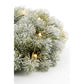 Nagoya Weihnachtskranz mit LED -Beleuchtung und Timerfunktion - H12 x Ø60 cm - Grün