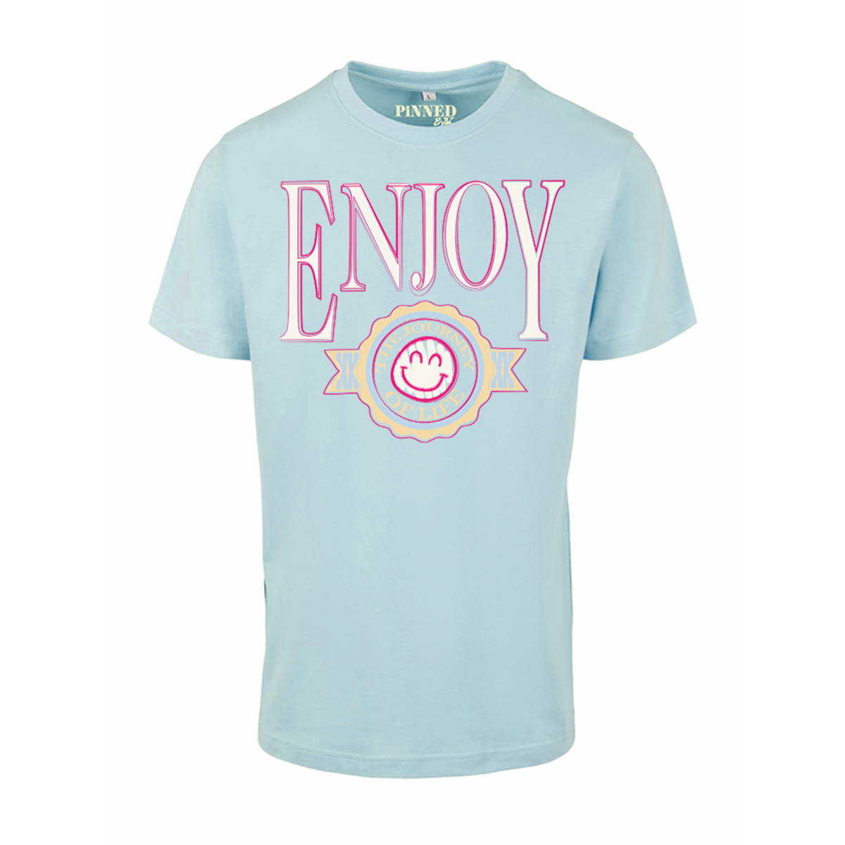 Normales T-Shirt Enjoy Pastel