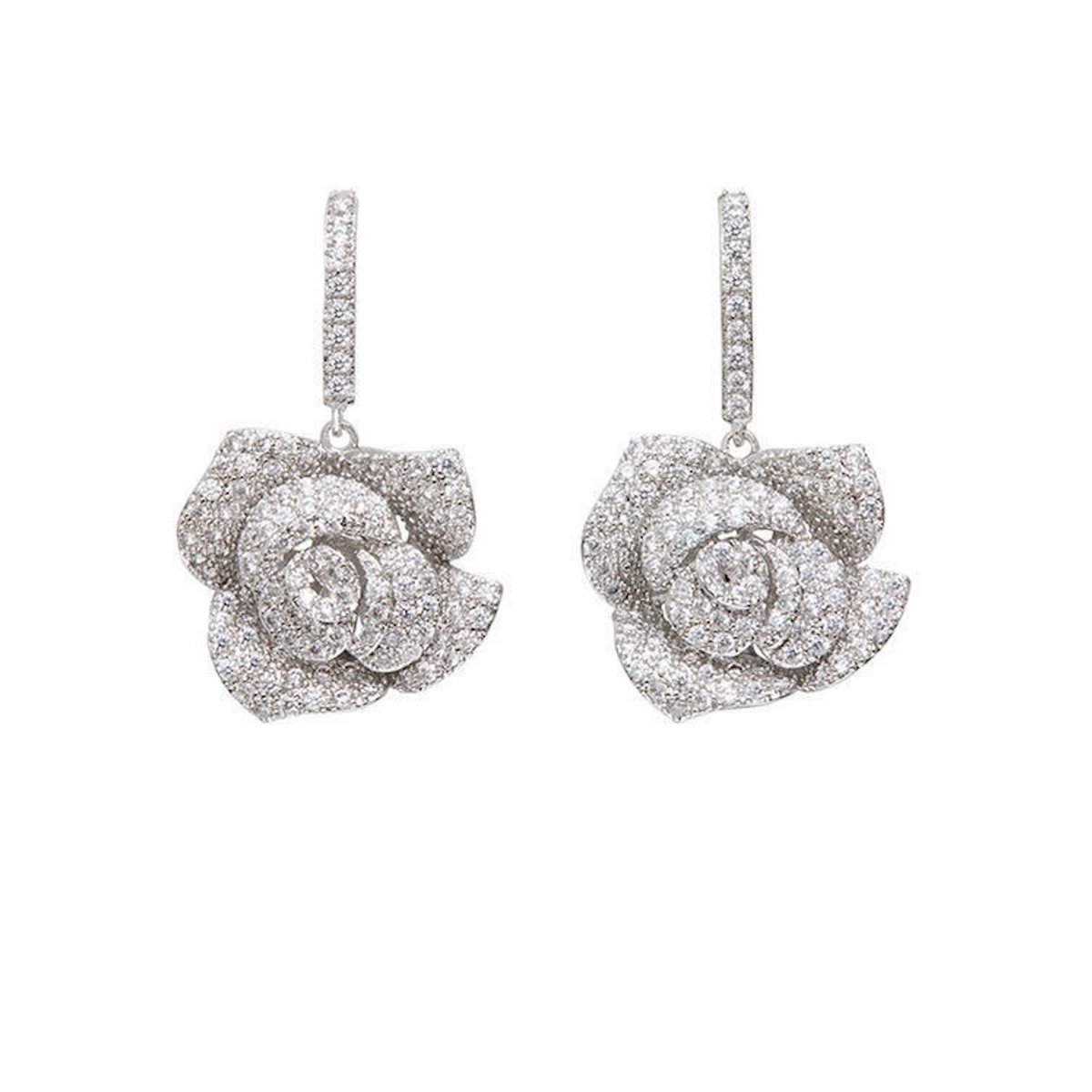 Blingbling Fancy Camille Blumen-Tropfenohrringe