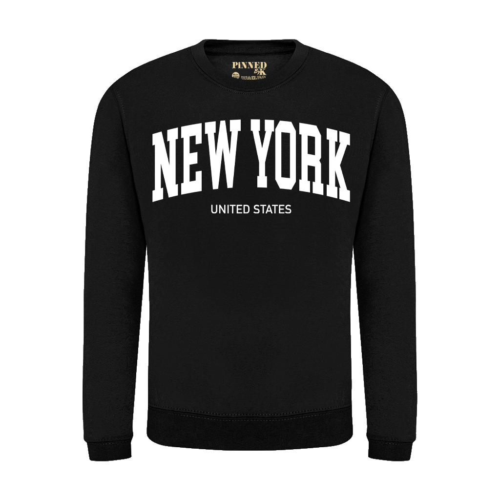 Pullover New York Weiß