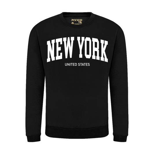 Pullover New York Weiß