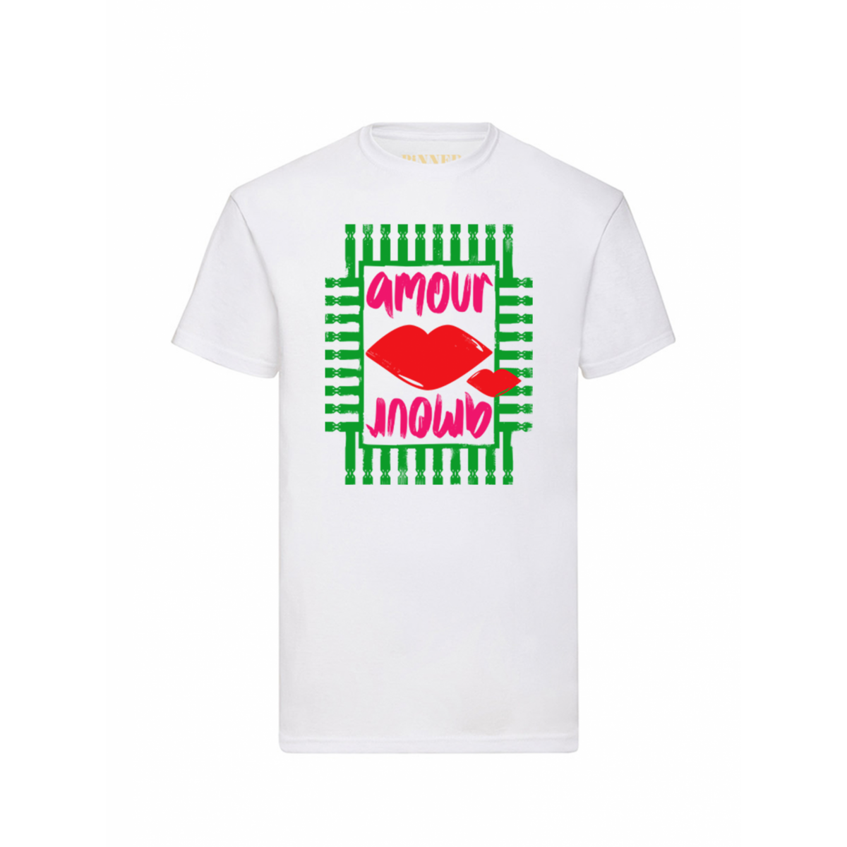 T-Shirt Amour Amour Grün