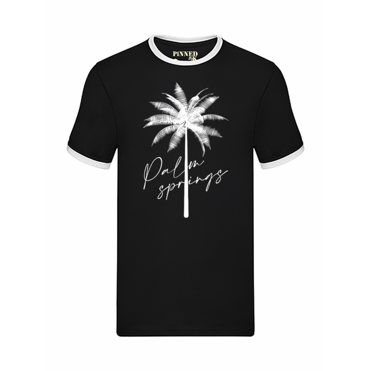 Reguläres sportliches T-Shirt Palm Springs White