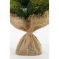 Nagoya Weihnachtsbaum in Jute mit LED -Beleuchtung - H60 x Ø44 cm - Grün