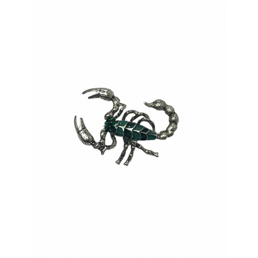 Silver Scorpion Candy Badge