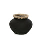 The Styly Vase - Schwarz Natur - S